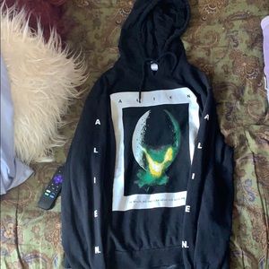 alien hoodie